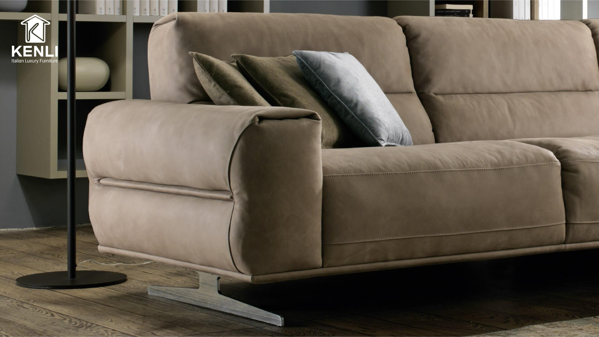 SOFA DA THẬT CANALETTO 34223