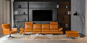SOFA DA THẬT AUSTIN 4148