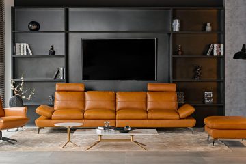 SOFA DA THẬT AUSTIN 4148