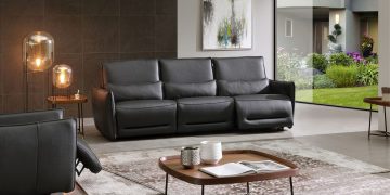 SOFA DA THẬT LEO FE04