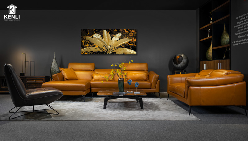 Vị khách đặc biệt tới thăm showroom mb66 mb663 3 sofa Florence