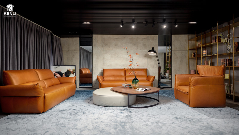 SOFA DA THẬT EMMA 966E8