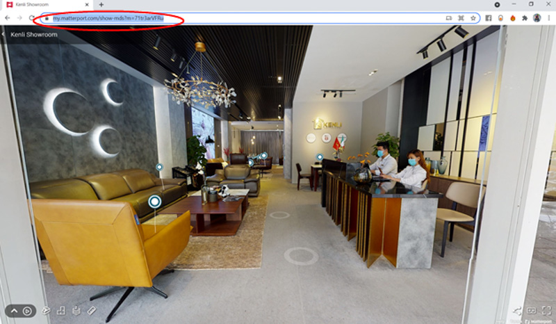 USER MANUAL – 360° MATTERPORT HƯỚNG DẪN SỬ DỤNG THAM QUAN THỰC TẾ ẢO 4 showroom virtual 4