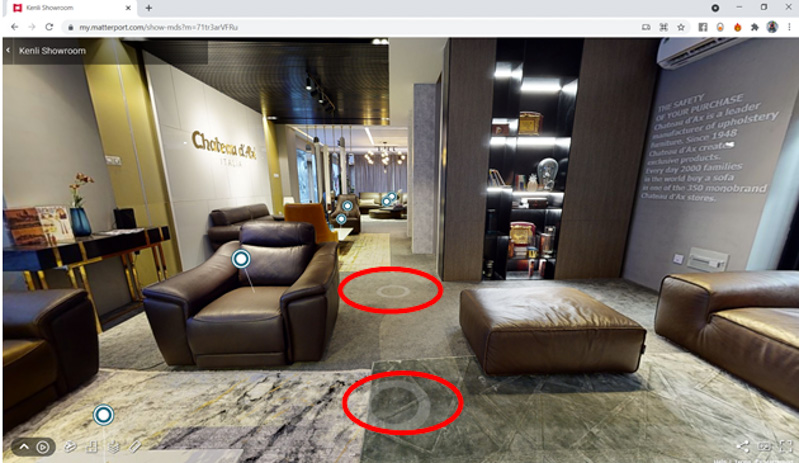 USER MANUAL – 360° MATTERPORT HƯỚNG DẪN SỬ DỤNG THAM QUAN THỰC TẾ ẢO 7 showroom virtual 7