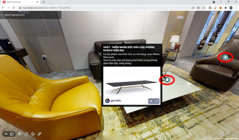 USER MANUAL – 360° MATTERPORT HƯỚNG DẪN SỬ DỤNG THAM QUAN THỰC TẾ ẢO 8 showroom virtual 8
