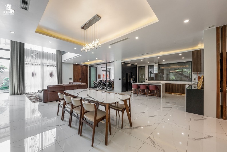 không gian thoáng và linh hoạt