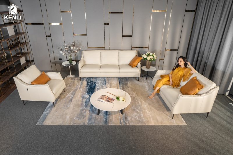 SOFA DA THẬT SIMPLE F0105