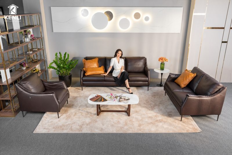 SOFA DA THẬT SIMPLE F0104
