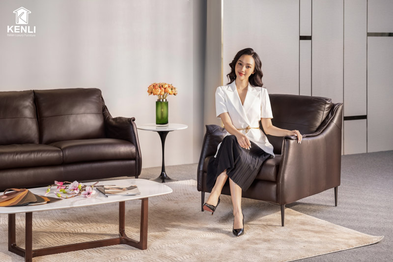 SOFA DA THẬT SIMPLE F0107