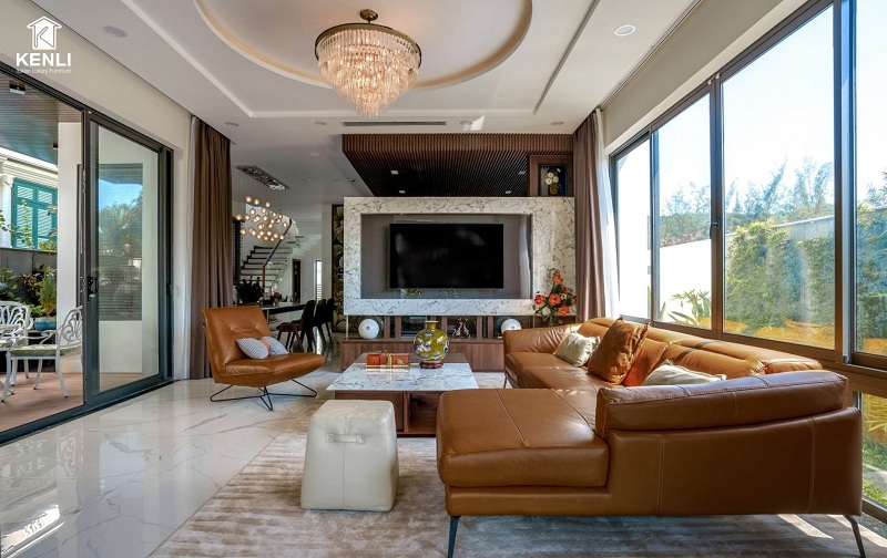 SOFA DA THẬT FLORENCE F021 14 SOFA DA THẬT FLORENCE F0214