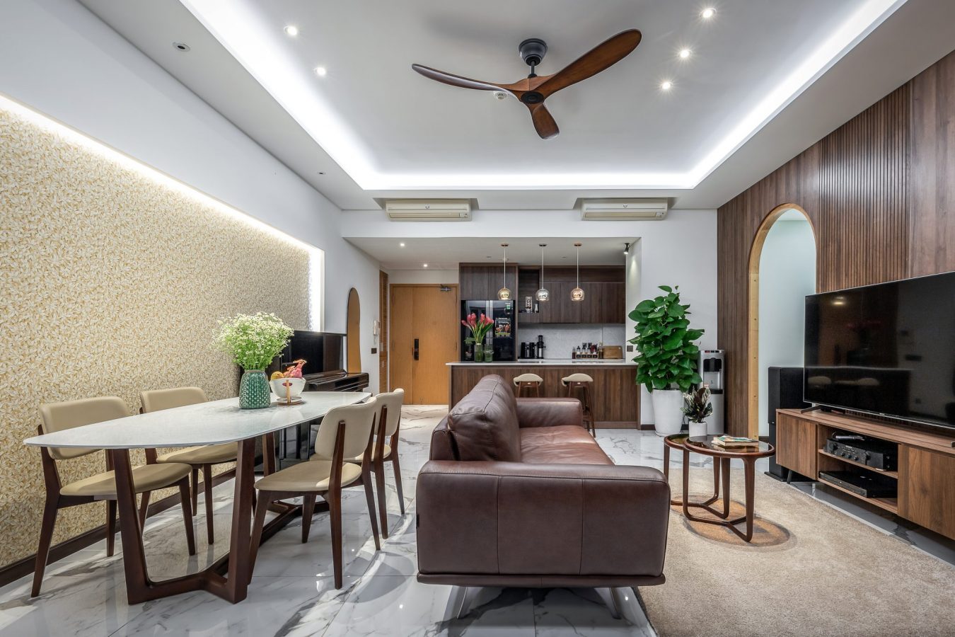 Cải Tạo Căn Hộ Chung Cư Thành Tổ Ấm Siêu Ấm Áp