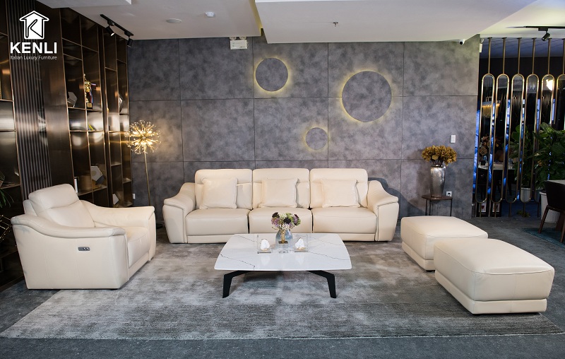 SOFA DA THẬT AGAY EE274