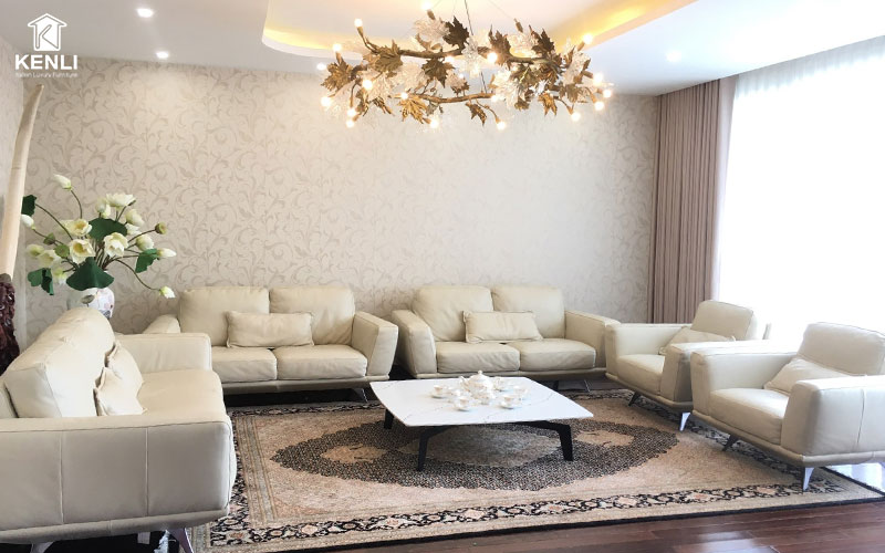 SOFA DA THẬT GEMMA F0193