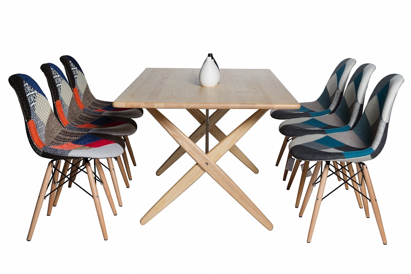 GHẾ EAMES SIDE PATCHWORK MDC231A4