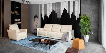 SOFA DA THẬT LEO FE04