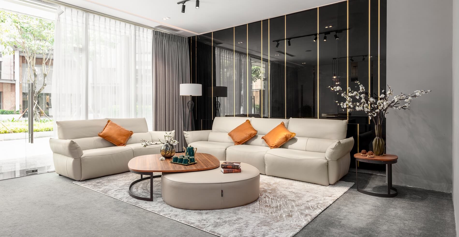 SOFA DA THẬT EMMA 966E
