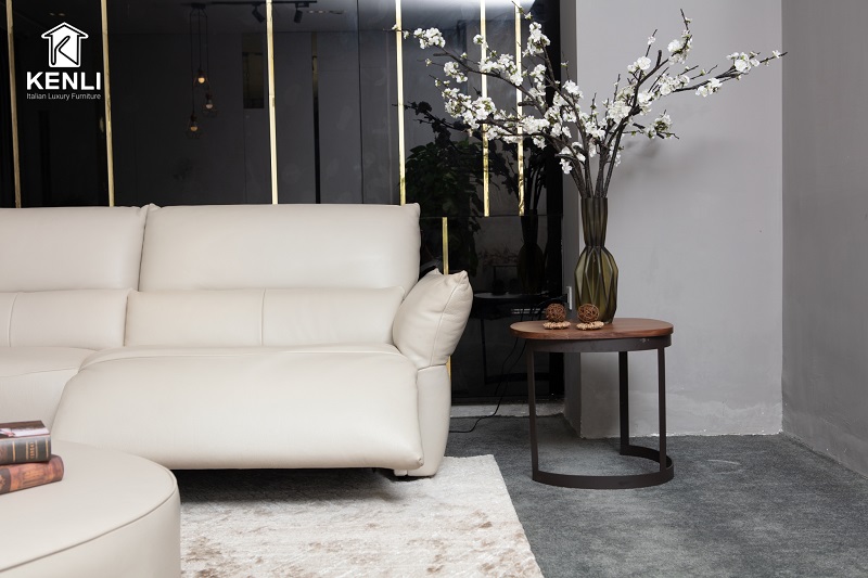 SOFA DA THẬT EMMA 966E3