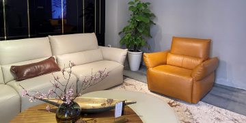 SOFA DA THẬT EMMA 966E