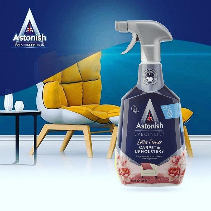 Cách Vệ Sinh Sofa Nỉ Dành Cho Người Bận Rộn 10 Dung dich giat ghe sofa ni Astonish C6720