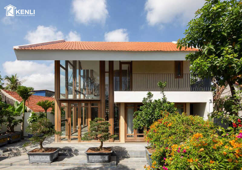 Kiến Trúc Hiện Đại Dưới Nếp Mái Truyền Thống 1 Kiến trúc hiện đại - Nhà ở Quỳnh Hậu