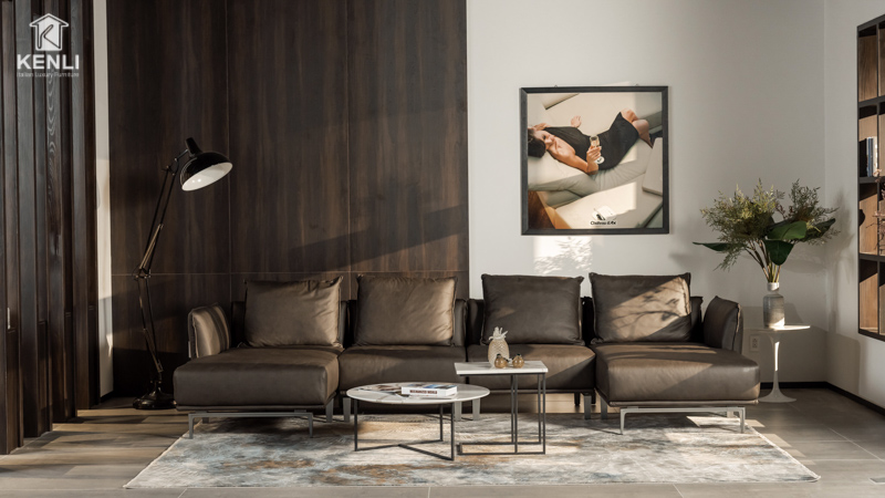 SOFA DA THẬT LEAP F0299