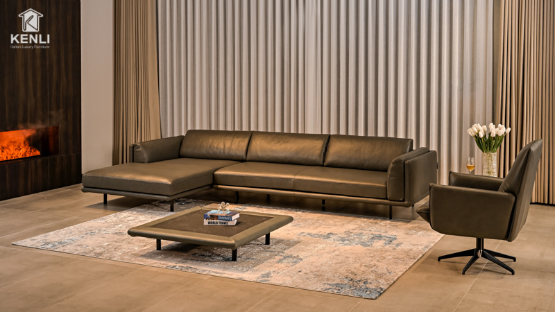 SOFA DA THẬT DORIAN 22533