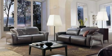 SOFA DA THẬT BELLAGIO 957E