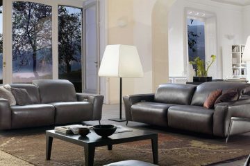 SOFA DA THẬT BELLAGIO 957E