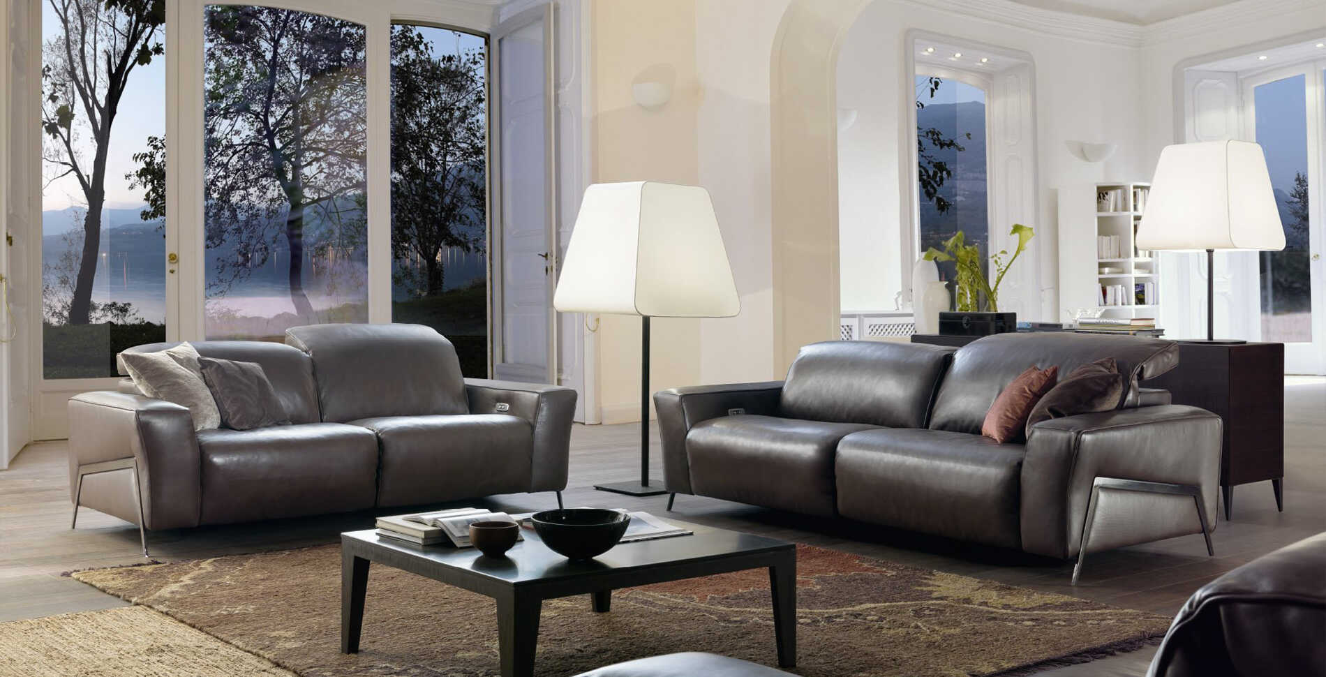 SOFA DA THẬT BELLAGIO 957E