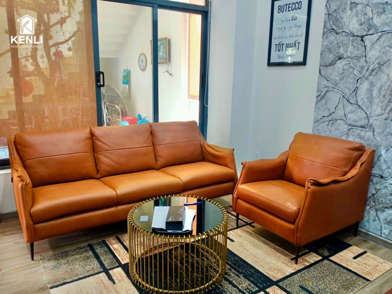 sofa văng 3 phòng khách nhỏ 