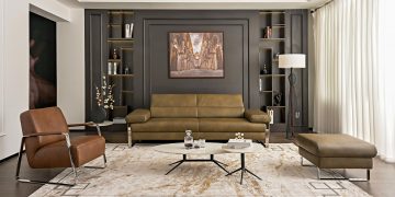 SOFA DA THẬT FINN 20974