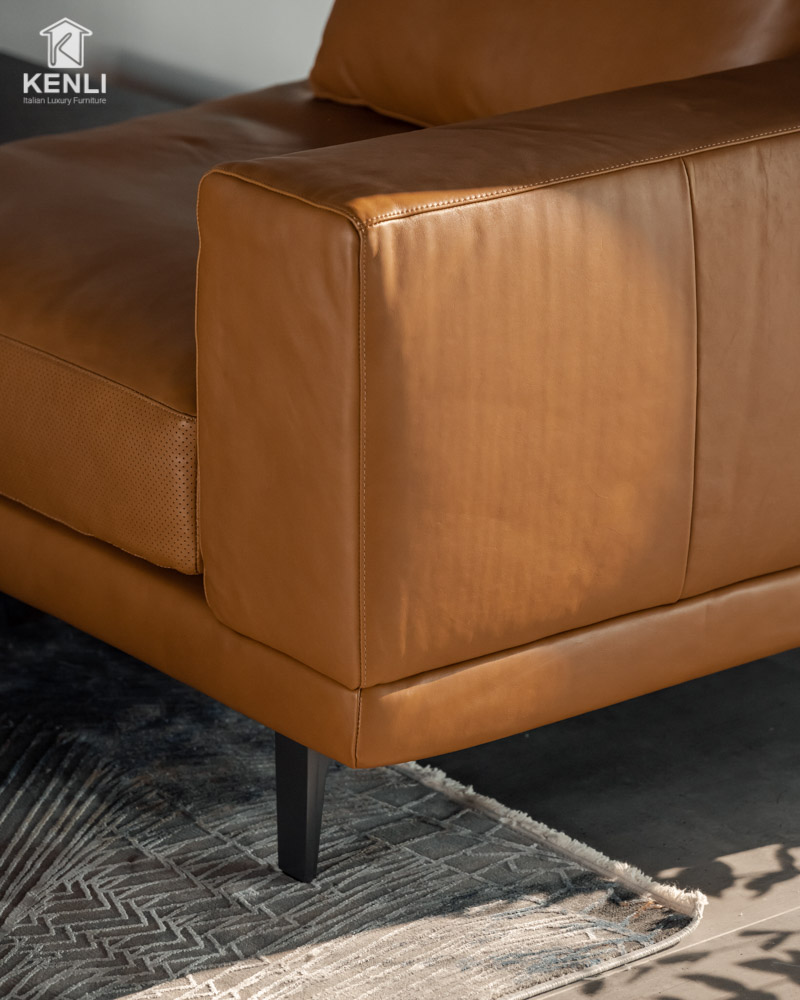 SOFA DA THẬT DELICATO F0329