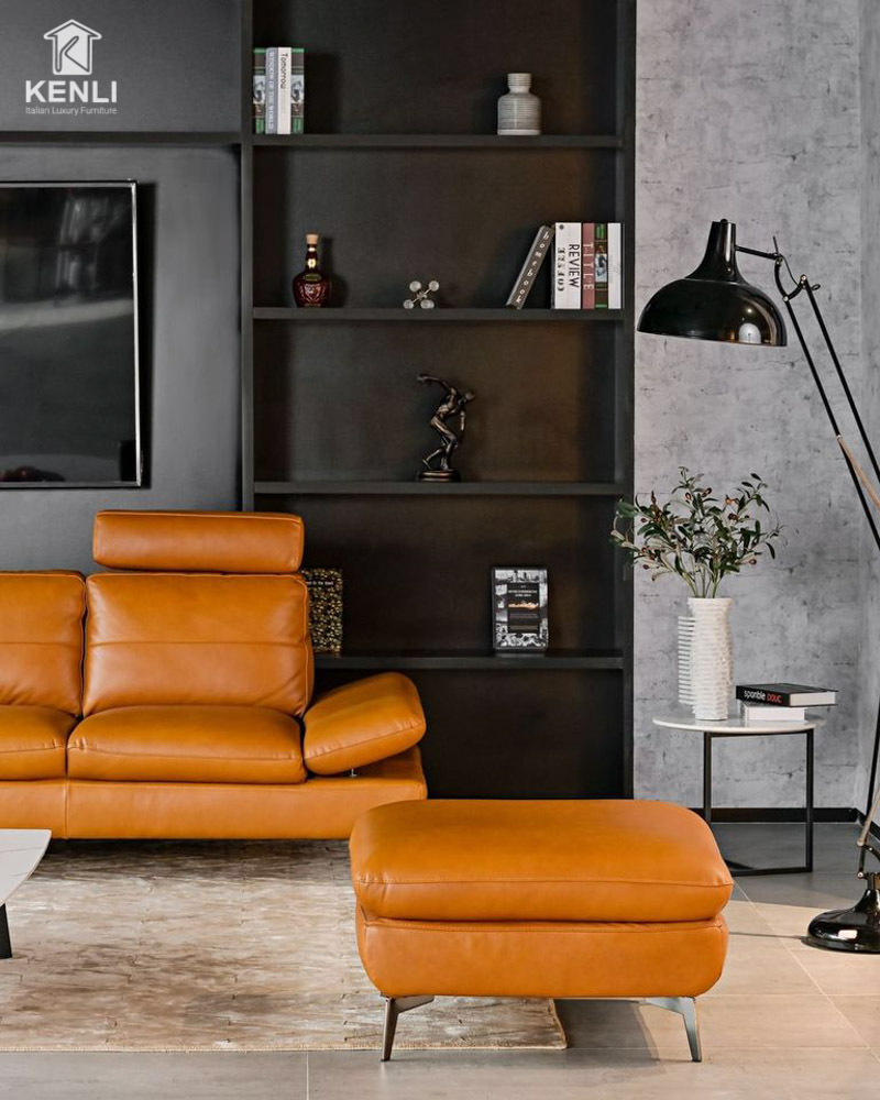 SOFA DA THẬT AUSTIN 41484