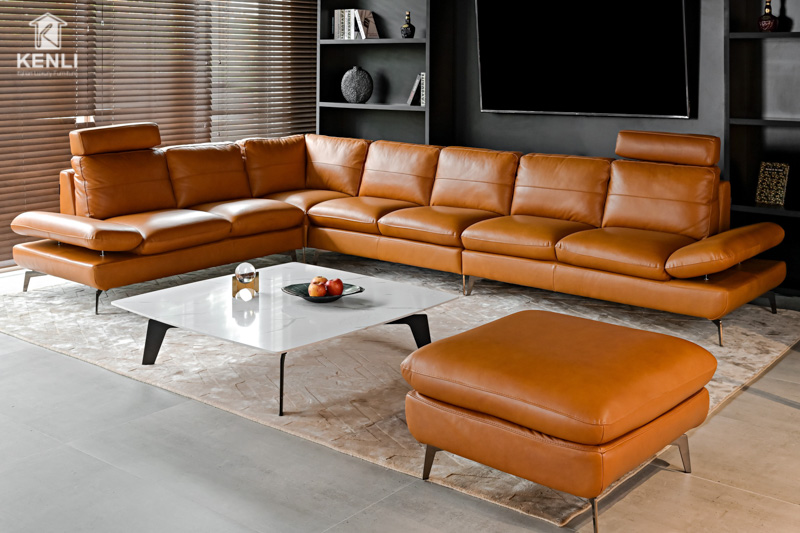SOFA DA THẬT AUSTIN 41486