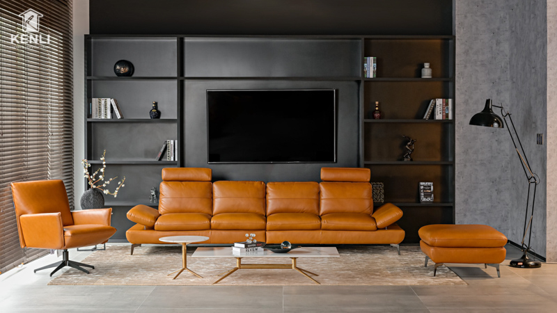 SOFA DA THẬT AUSTIN 41487
