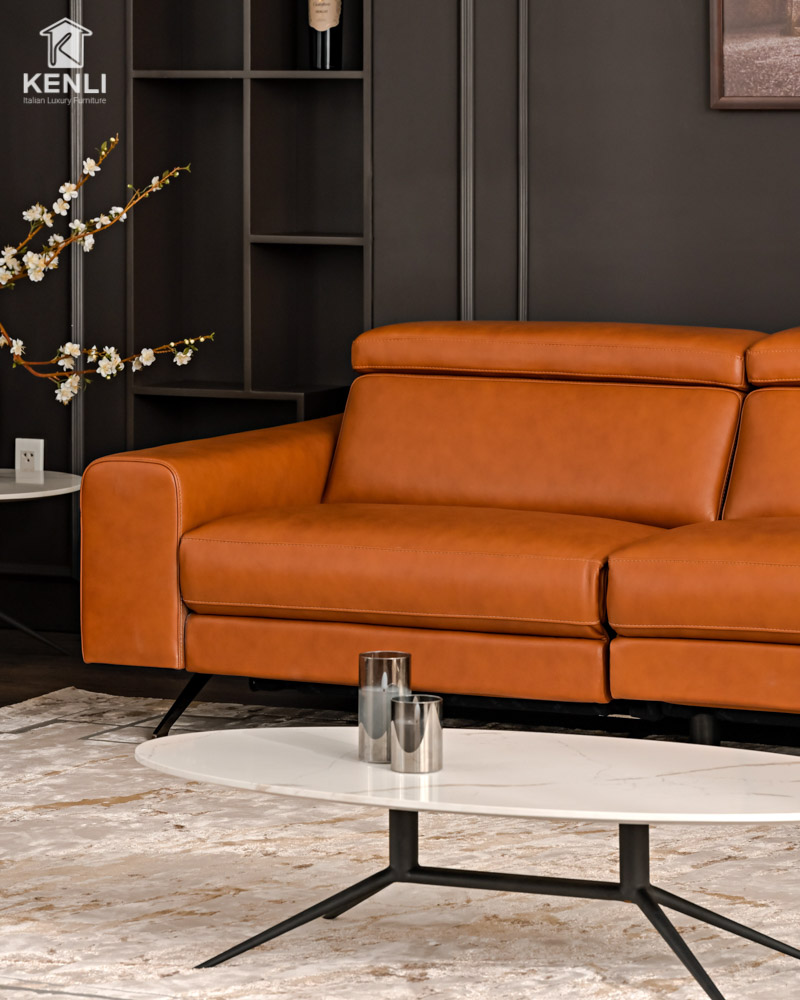 SOFA DA THẬT OSCAR 22467