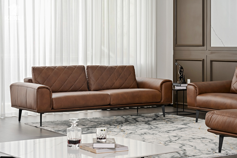 SOFA DA THẬT SAM 236556