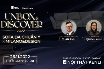 [Livestream Unbox & Discover] Khám Phá 2 Mẫu Sofa Nhập Khẩu Ý Chuẩn Thư Giãn Tại Gia