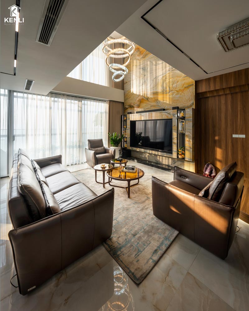 Thiết Kế mb66 Siêu Phẩm Luxury Duplex Green Diamond Quảng Ninh 3 Lối mb663 kiến trúc thông tầng đặc trưng của mẫu nhà Duplex tạo nét đẹp đẳng cấp riêng biệt so với những loại hình nhà ở khác.