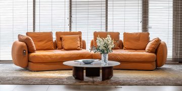 SOFA DA THẬT FLUSSO F049
