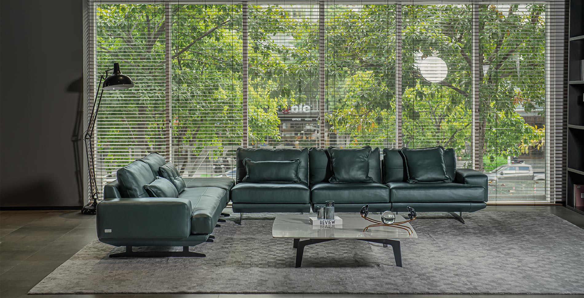 SOFA DA THẬT CLOUD F040