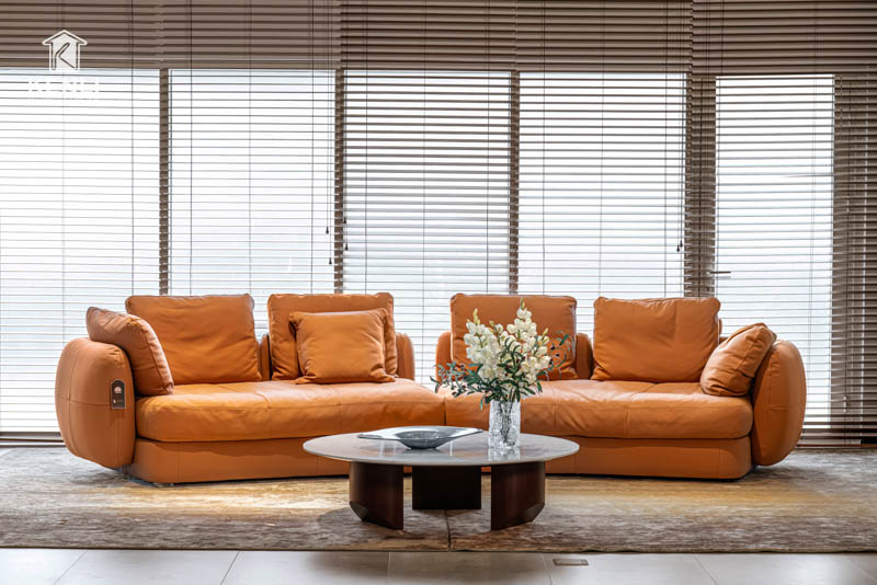 SOFA DA THẬT FLUSSO F0498