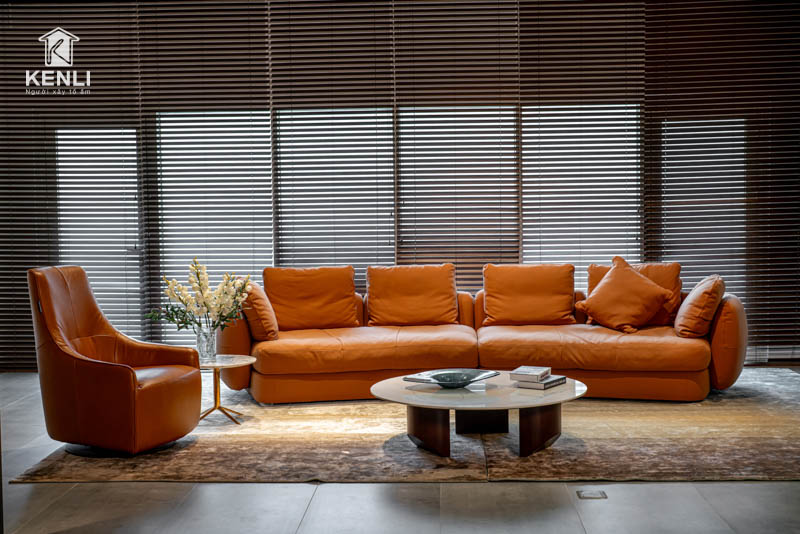 SOFA DA THẬT FLUSSO F0496