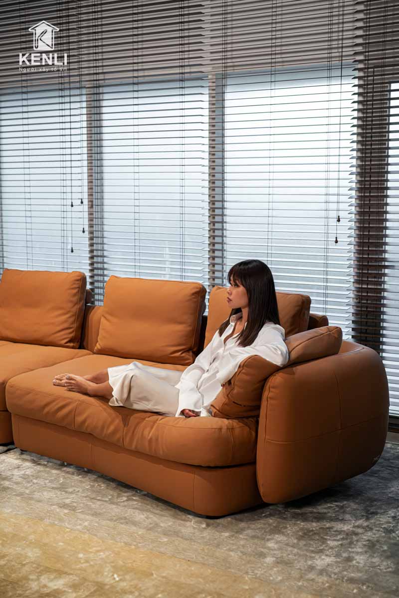 SOFA DA THẬT FLUSSO F0493