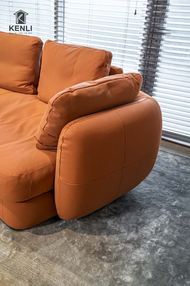 SOFA DA THẬT FLUSSO F0499