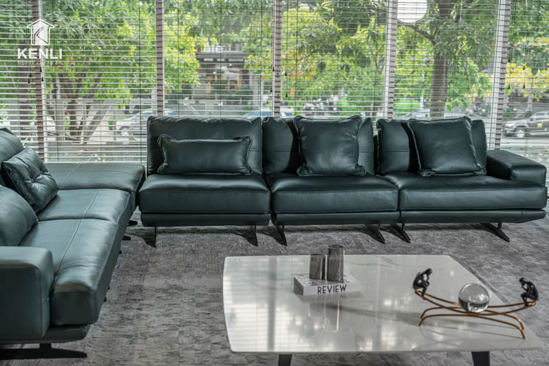 SOFA DA THẬT CLOUD F0408