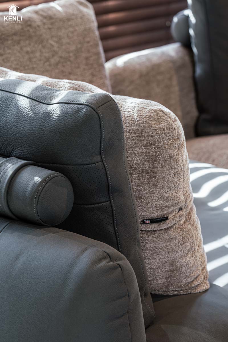 SOFA DA THẬT FLUSSO F0495