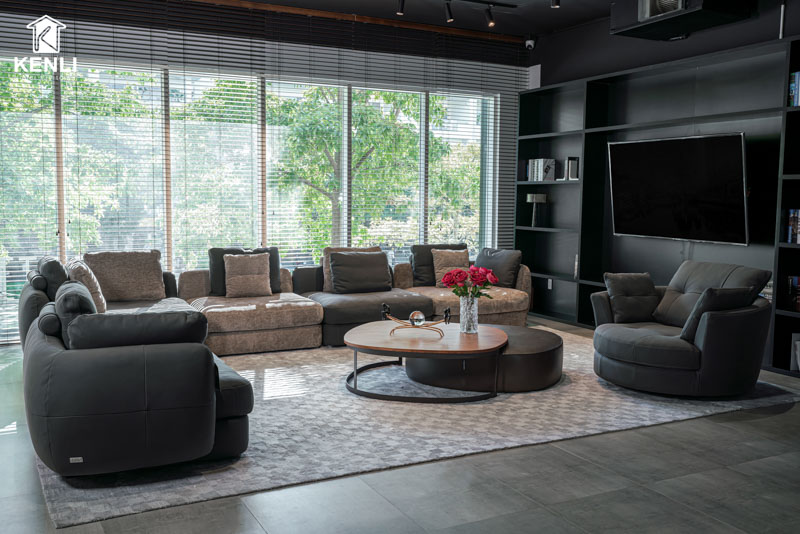 SOFA DA THẬT FLUSSO F0494