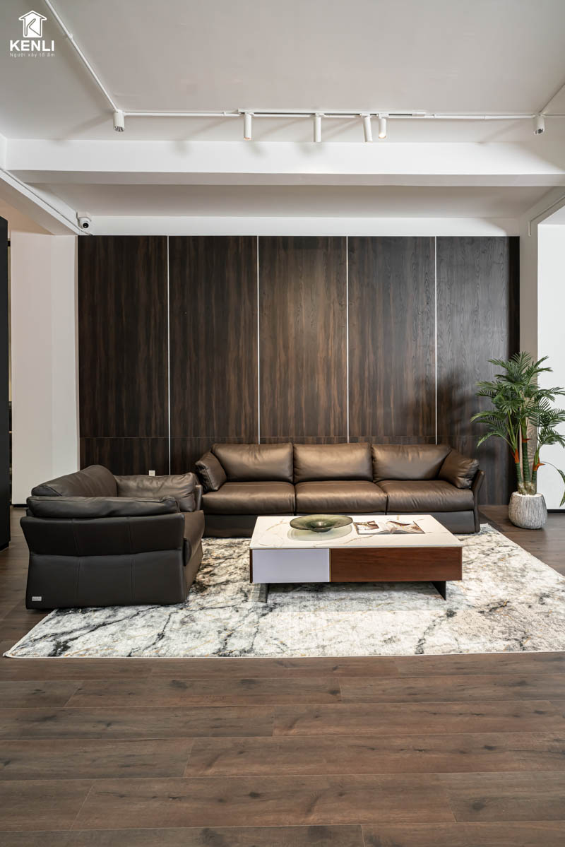 SOFA DA THẬT CASA F0502