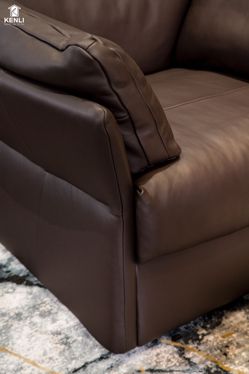 SOFA DA THẬT CASA F0503